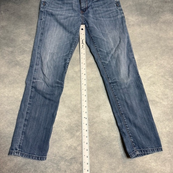 Banana Republic Jeans Women Size 26 Skinny Vintage Low Rise Blue Denim 28X25 - Picture 9 of 16